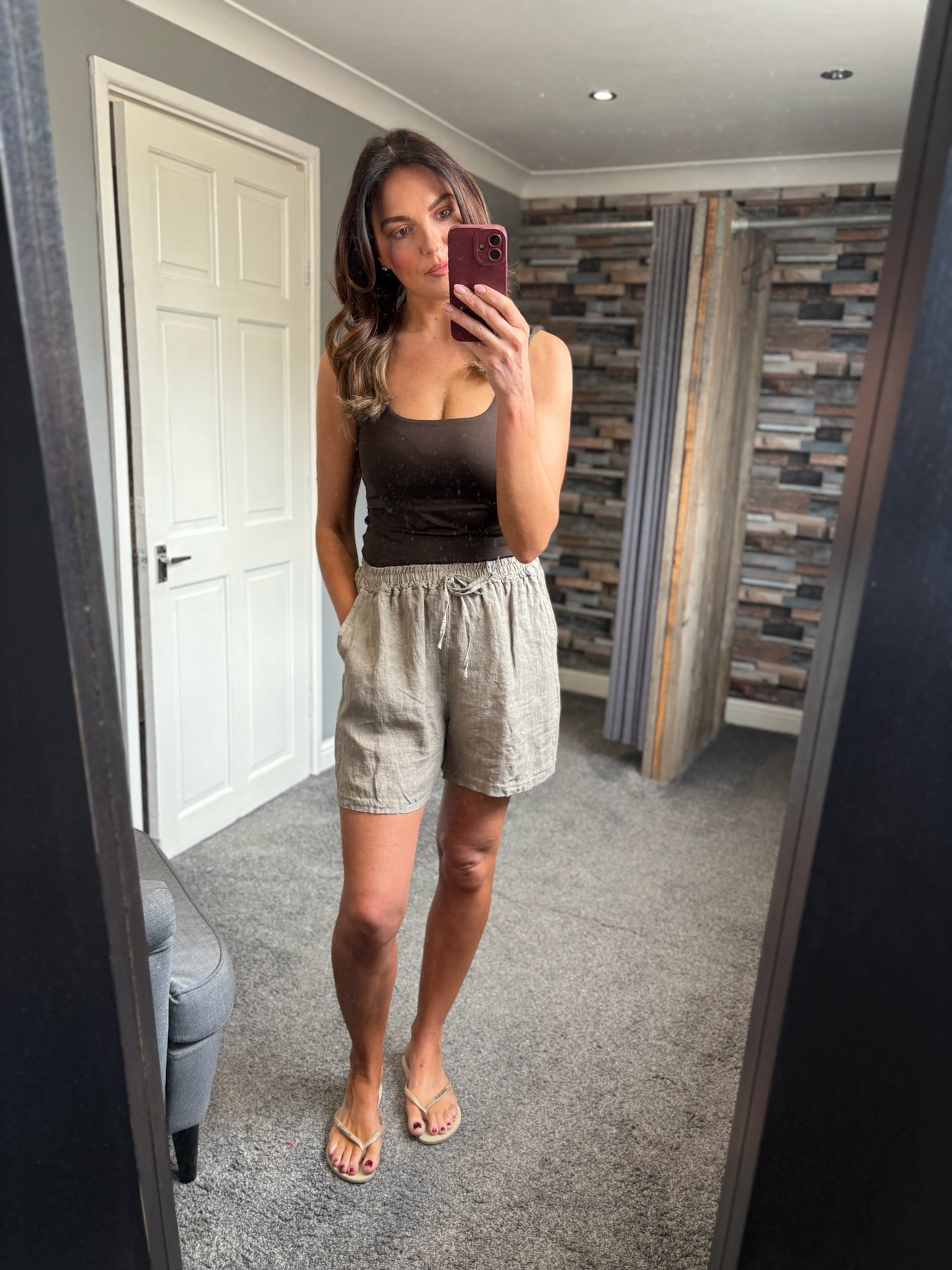 Linen Shorts