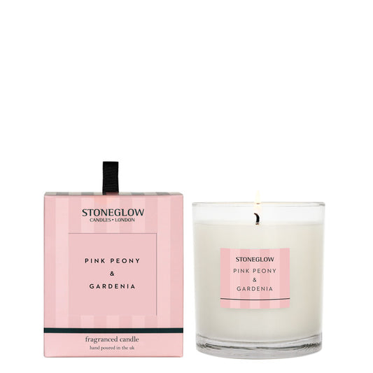 Modern Classics - Pink Peony & Gardenia - Scented Candle - Boxed Tumbler