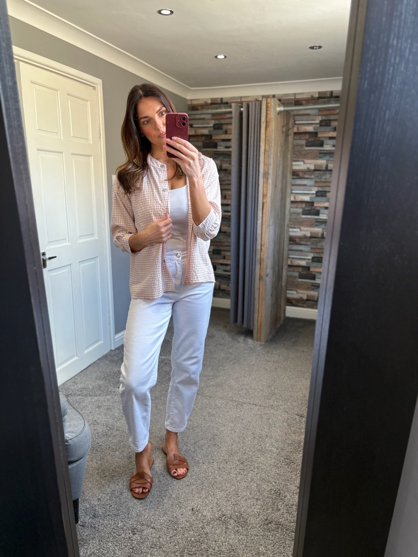 Gingham Blouse