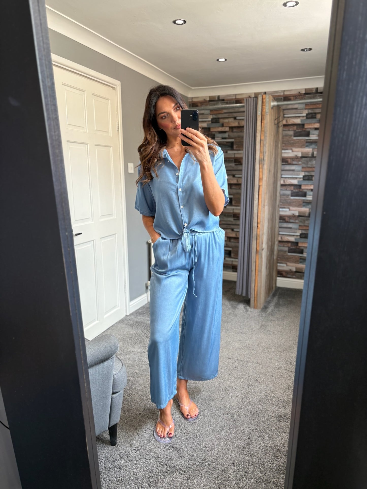 Denim Tie Coord