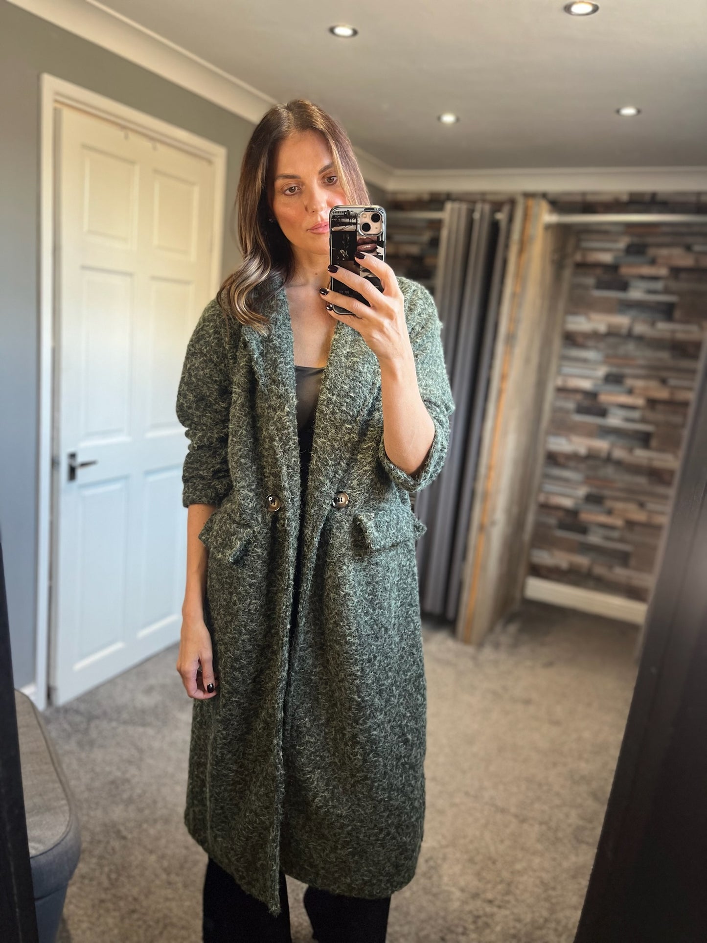 Boucle Duster Jacket