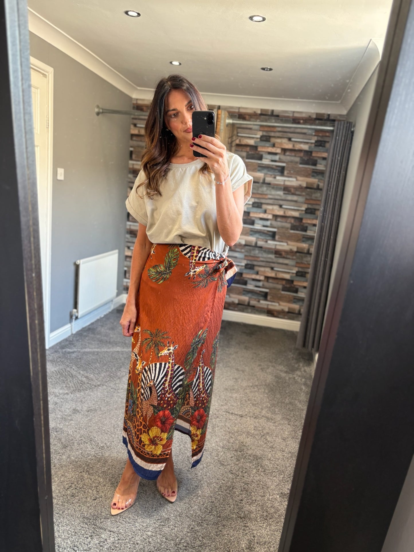 Jungle Wrap Skirt