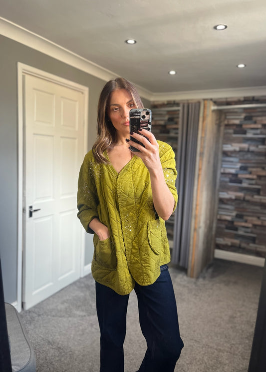 Embellished Padded Jacket