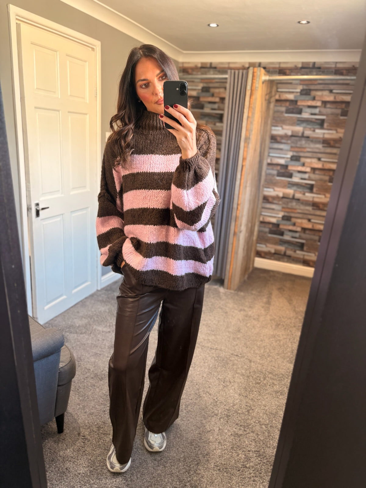 Stripe Chunky Jumper