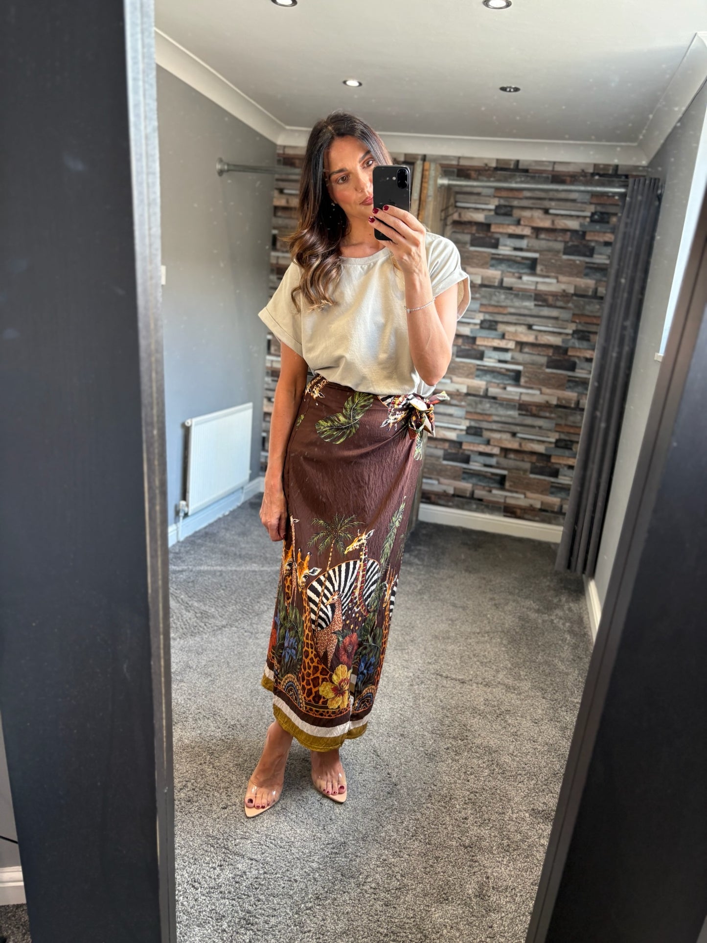 Jungle Wrap Skirt