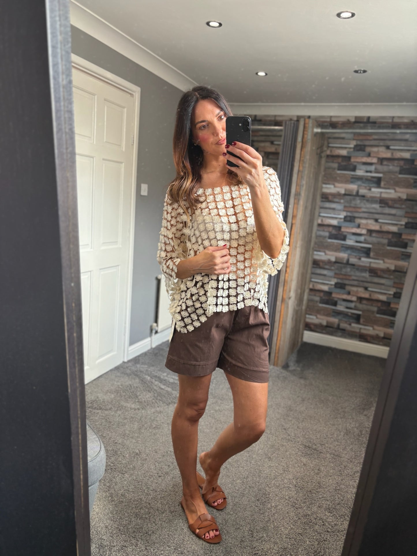 Daisy Appliqué Top