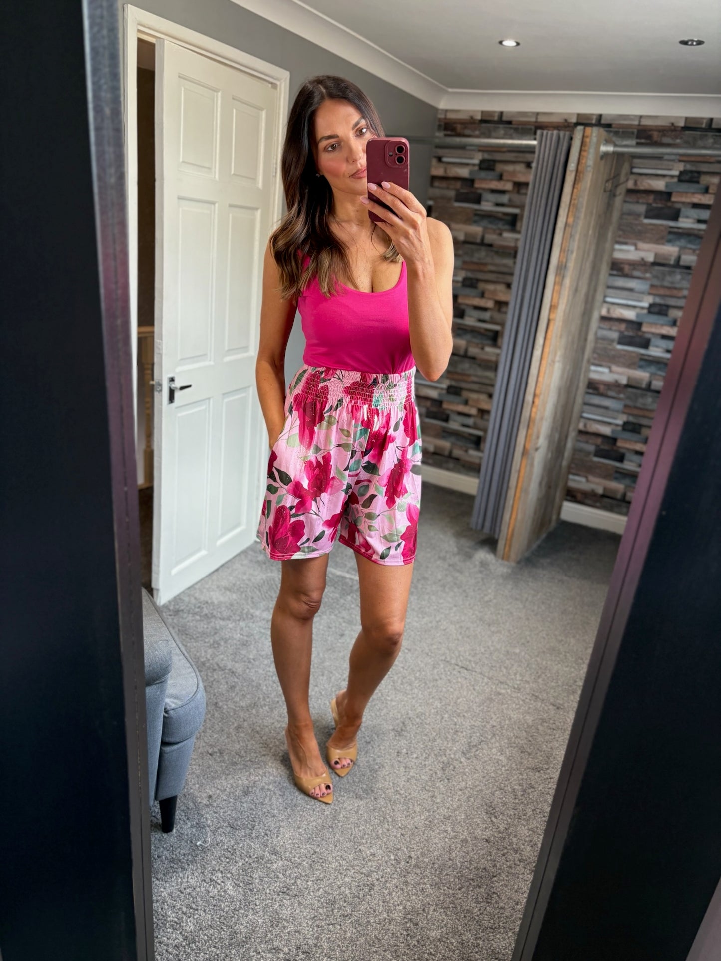 Slinky Shorts - Floral