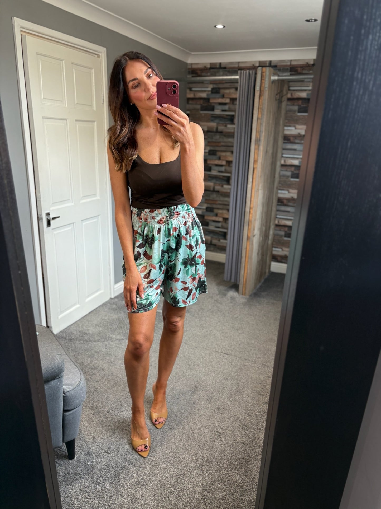 Slinky Shorts - Floral