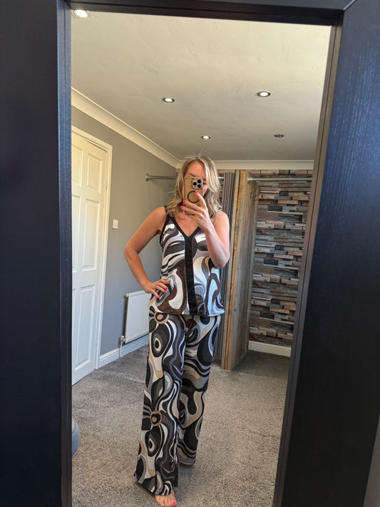 Swirl Lurex Coord