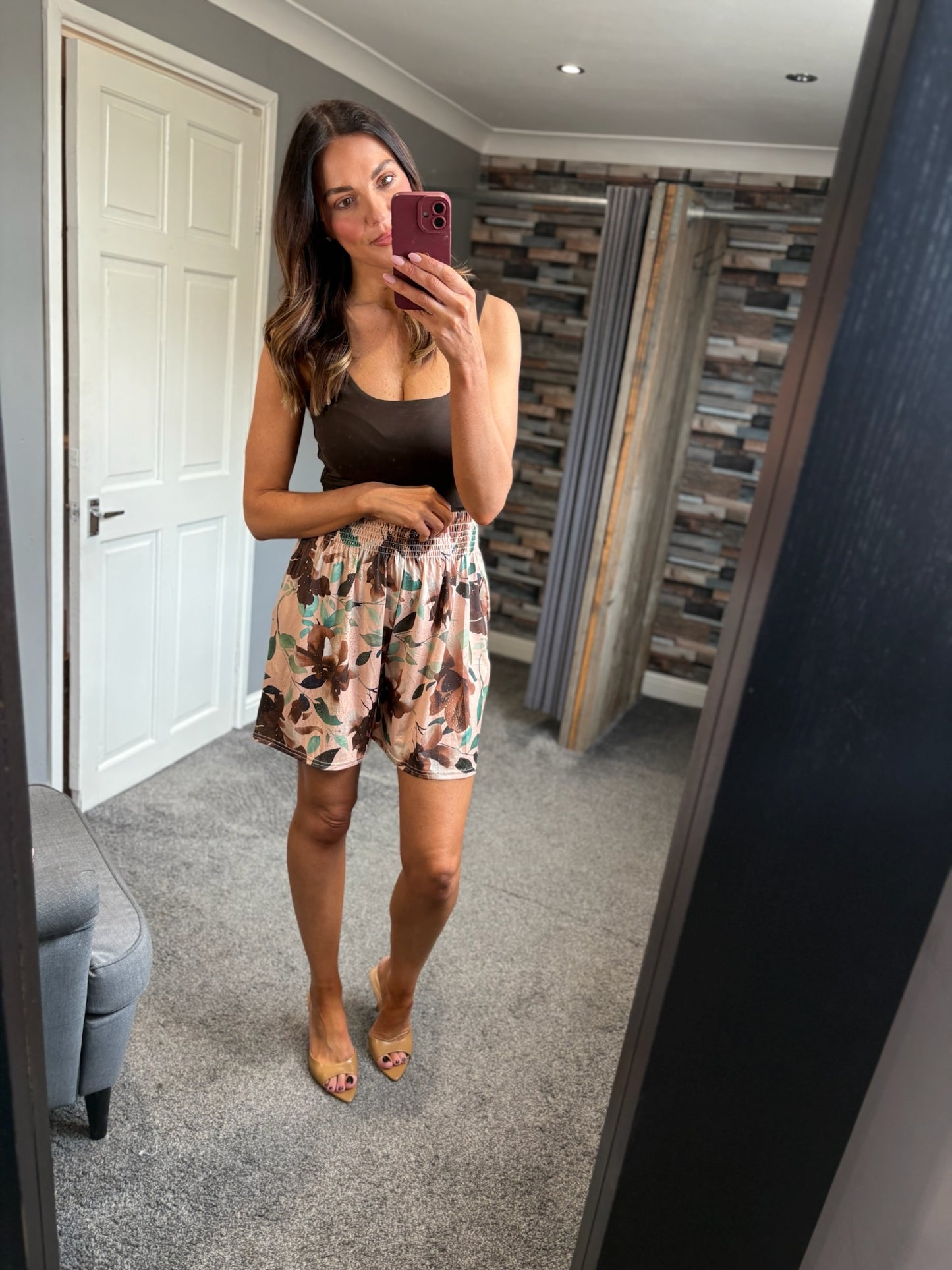 Slinky Shorts - Floral