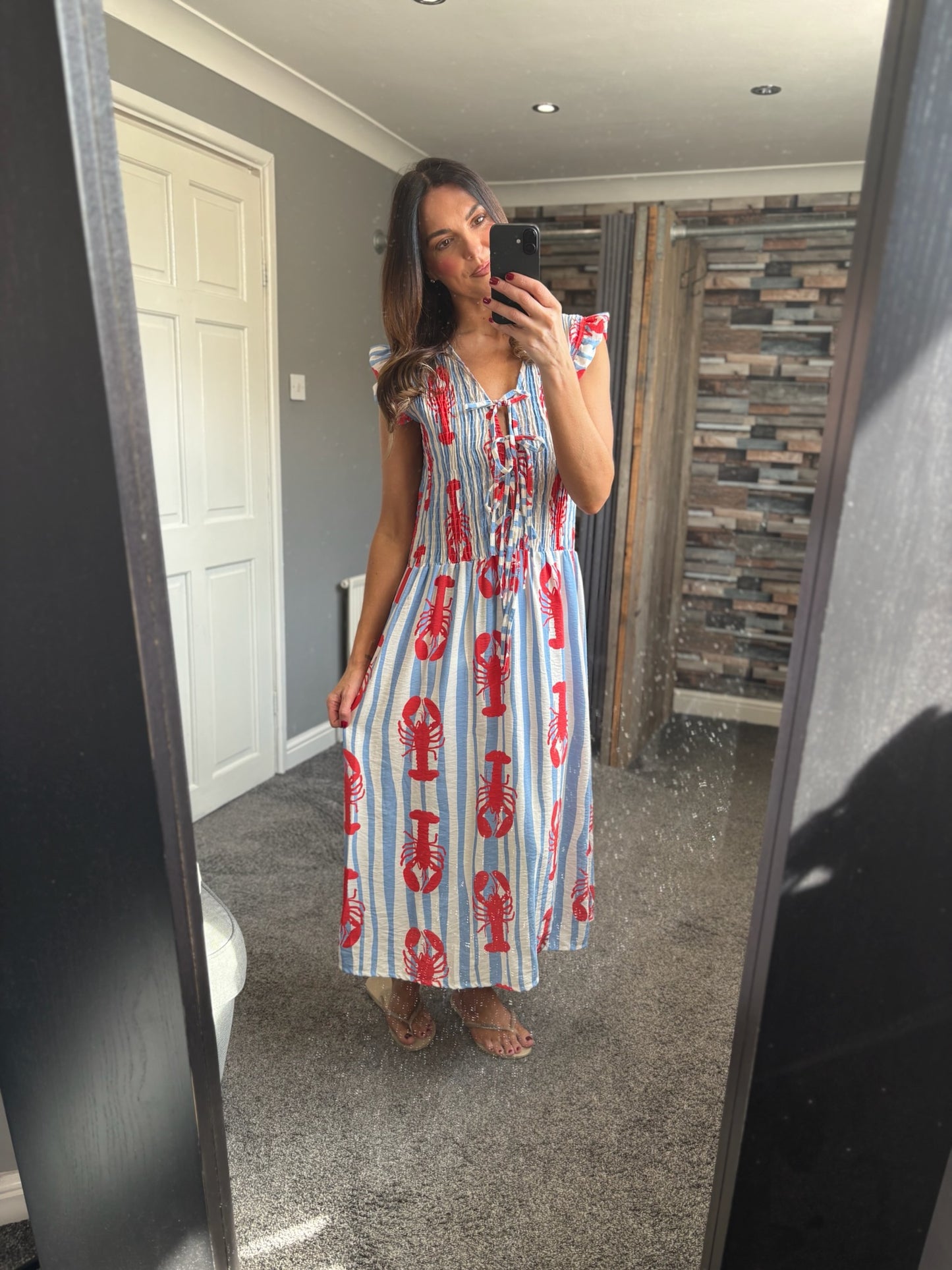 Lobster Sundress - Stripe