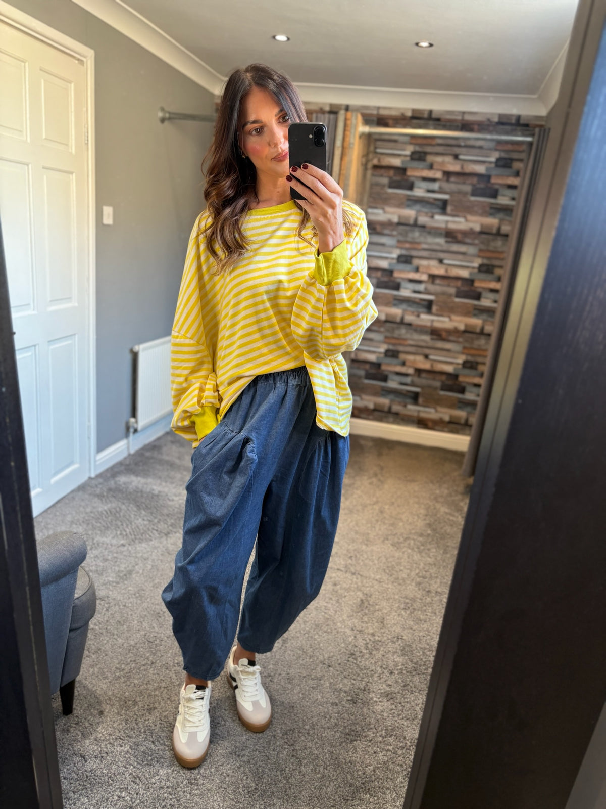Stripe Slub Sweater