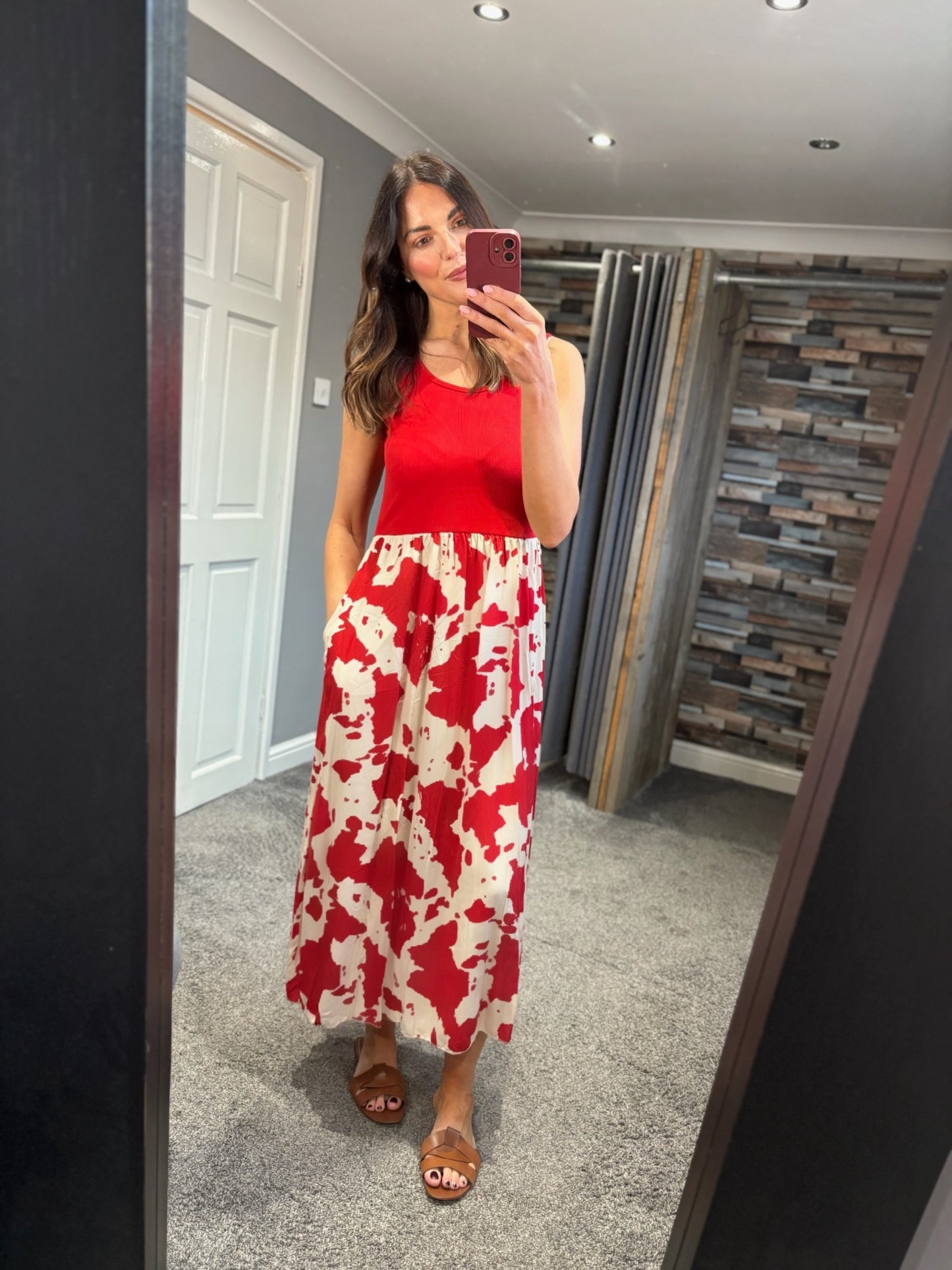 Leopard Brights Sundress