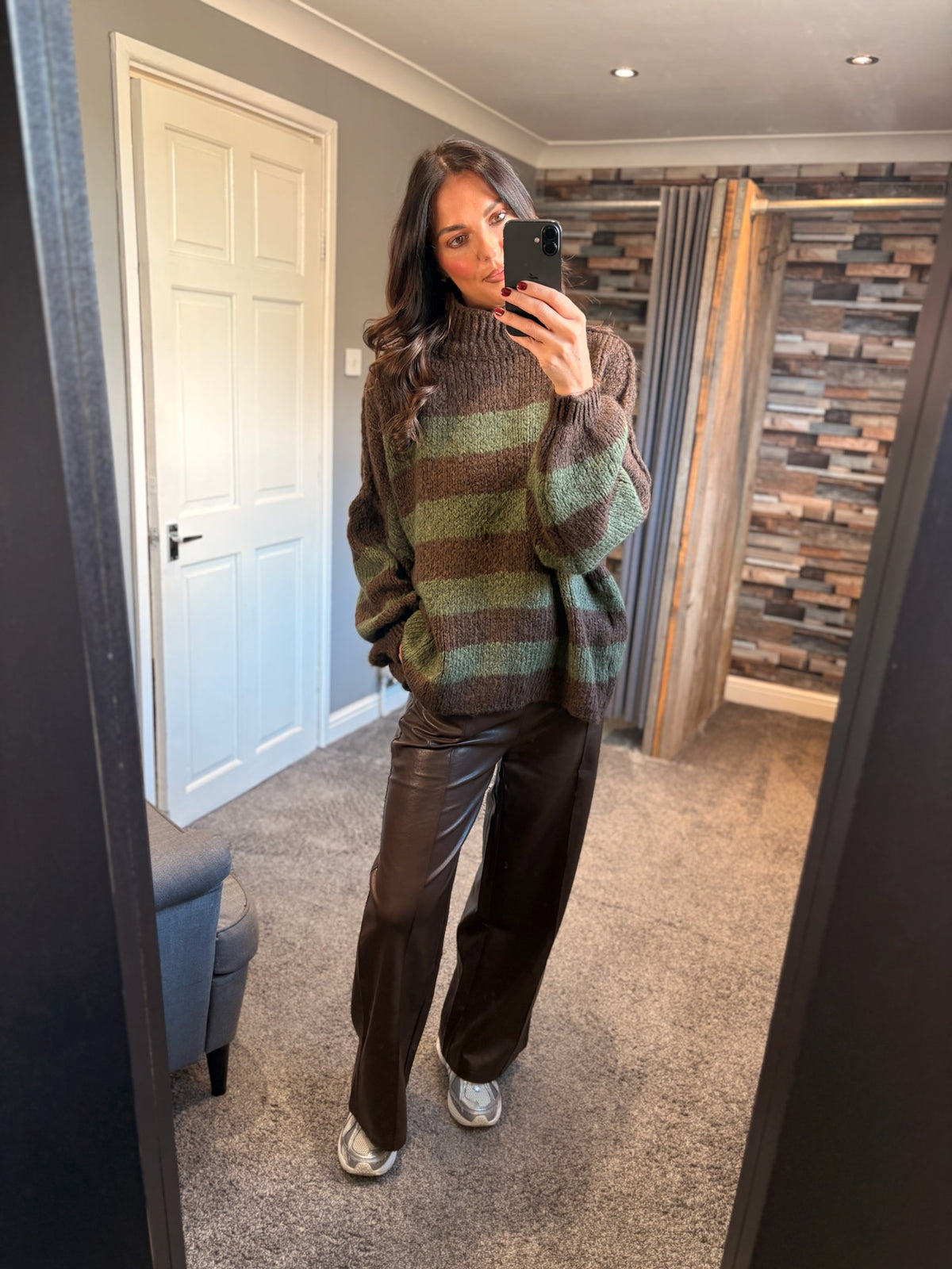 Stripe Chunky Jumper