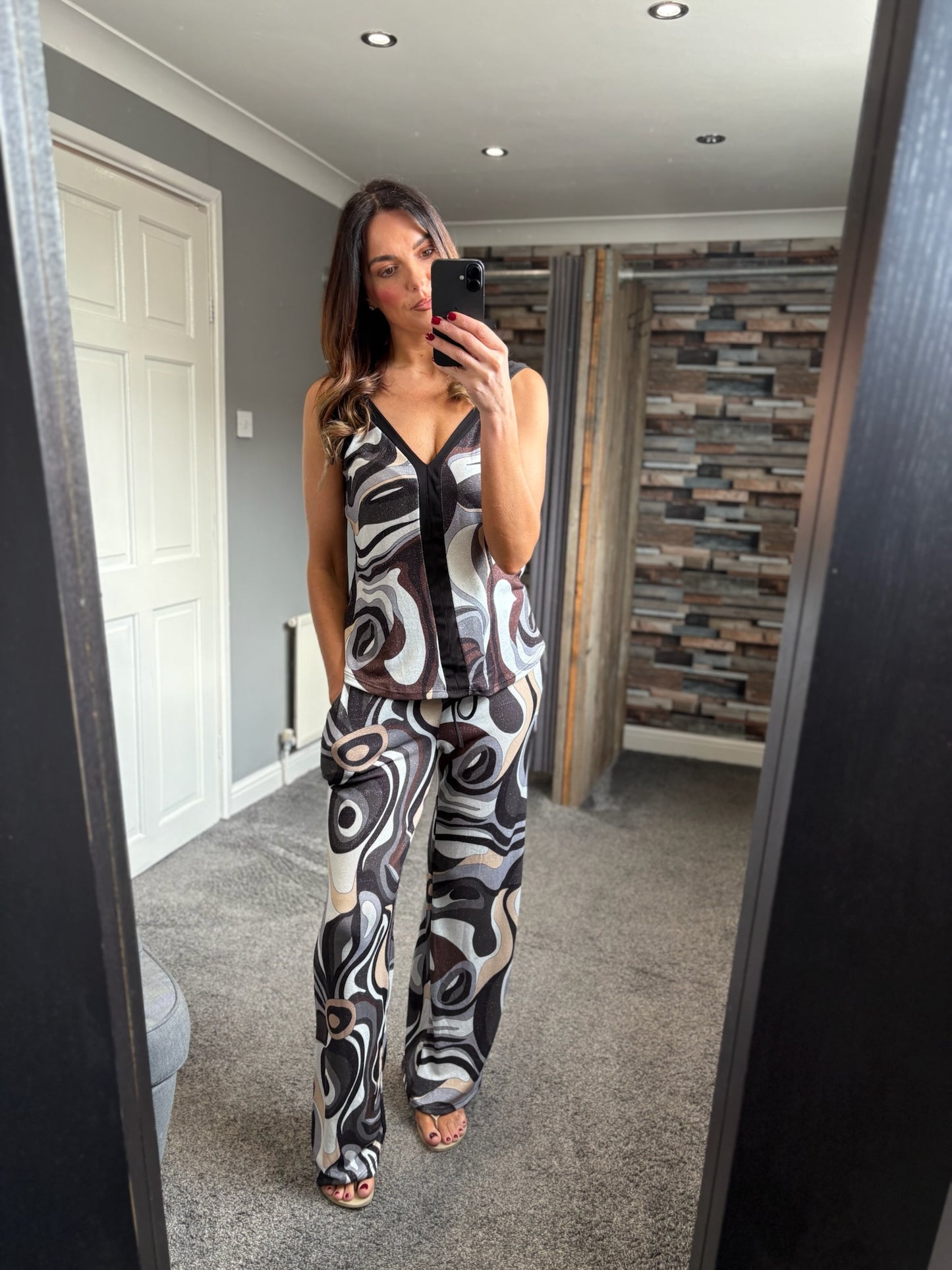 Swirl Lurex Coord