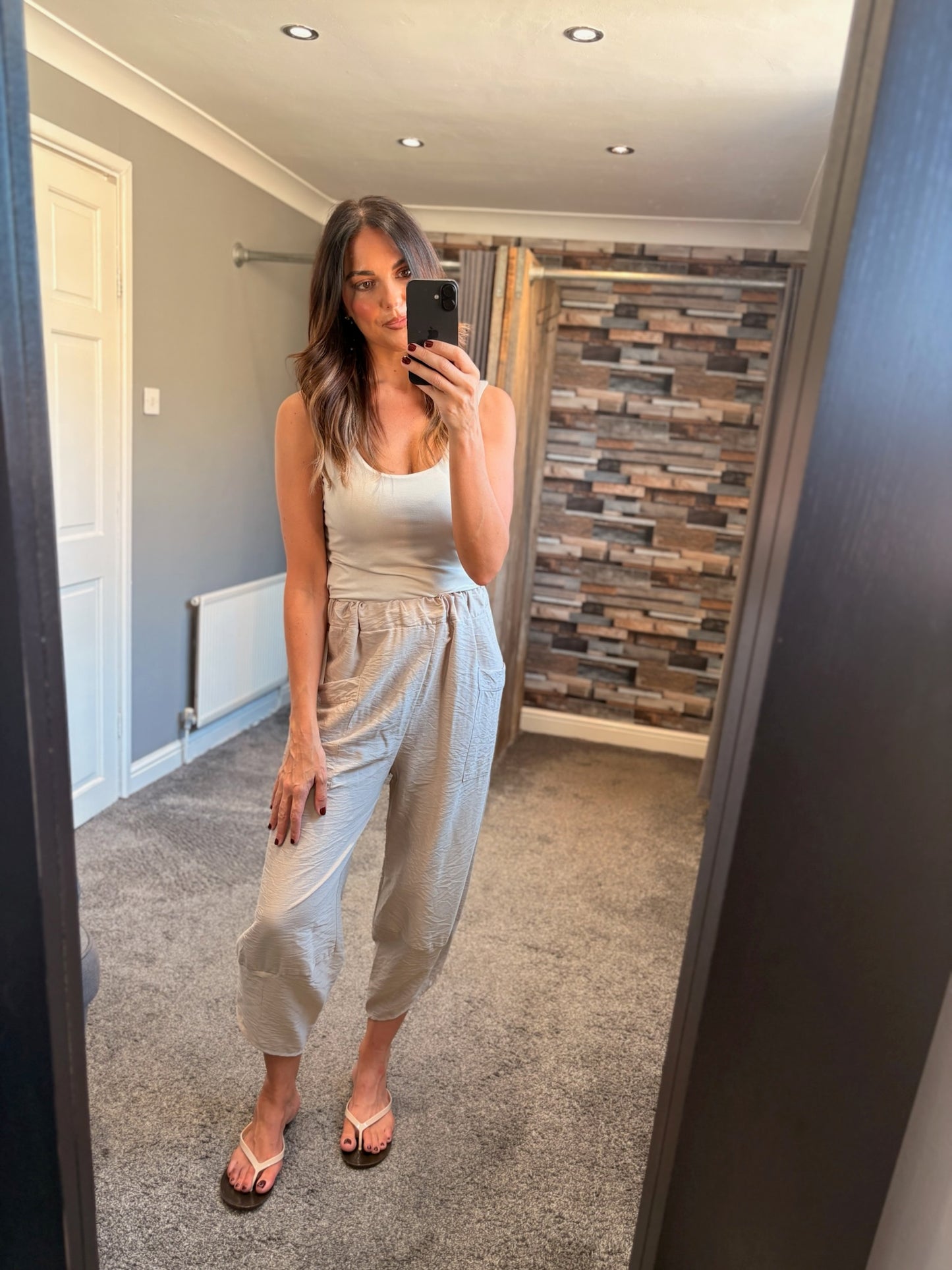 Lightweight Barrel Trousers