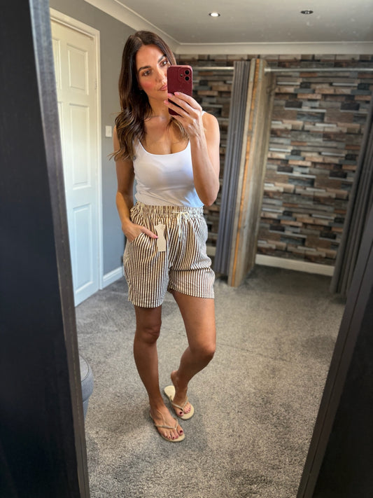 Stripe Shorts