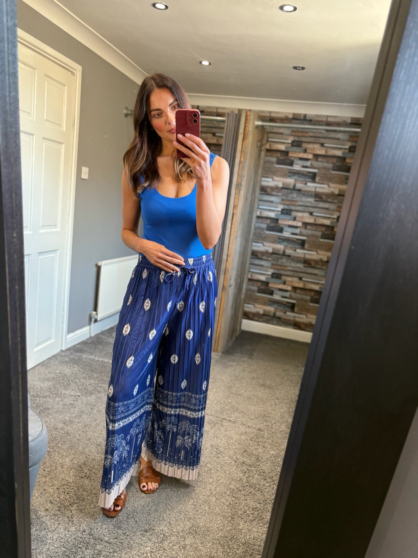 Wide Leg Trousers - Boho