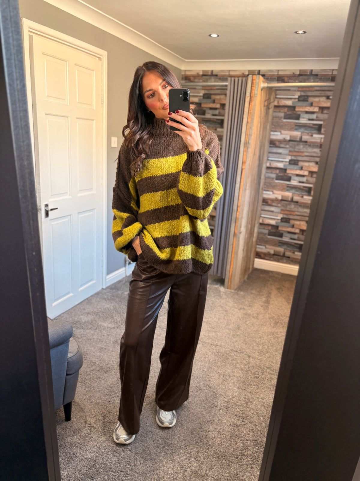 Stripe Chunky Jumper