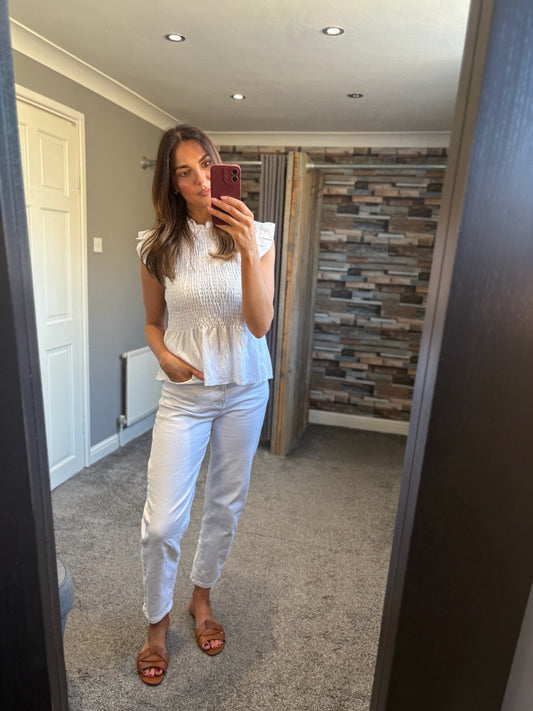 Shirred Top