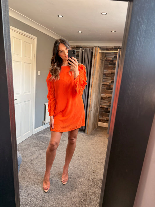 Ruffle Sleeve Tunic - SALE