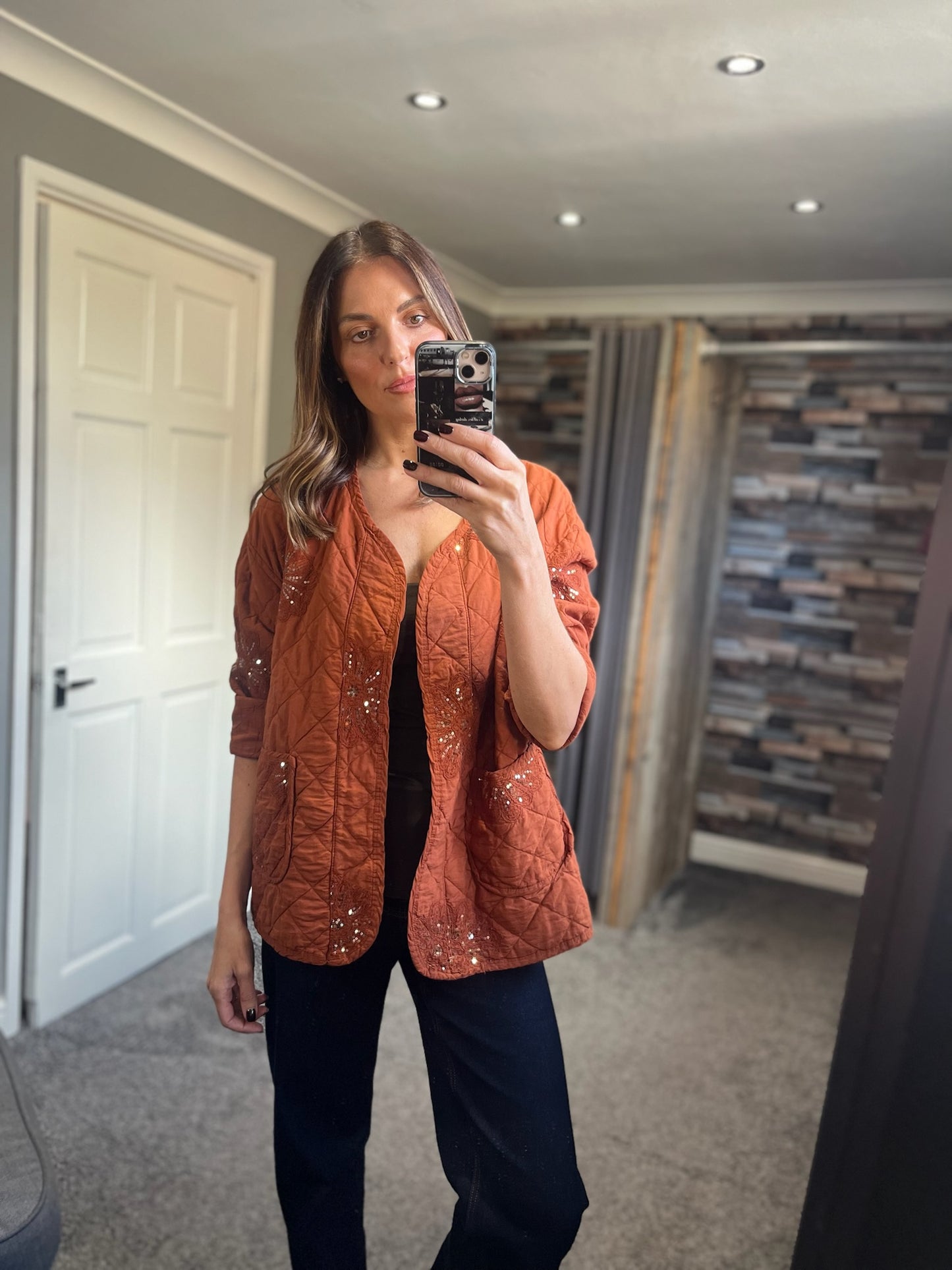 Embellished Padded Jacket