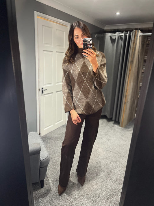 Argyle Jumper