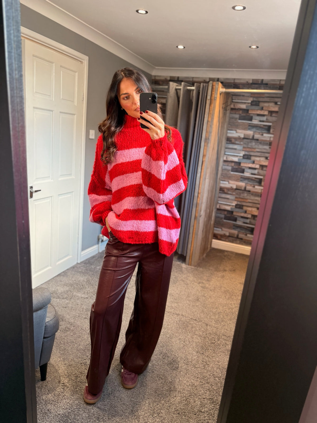Stripe Chunky Jumper