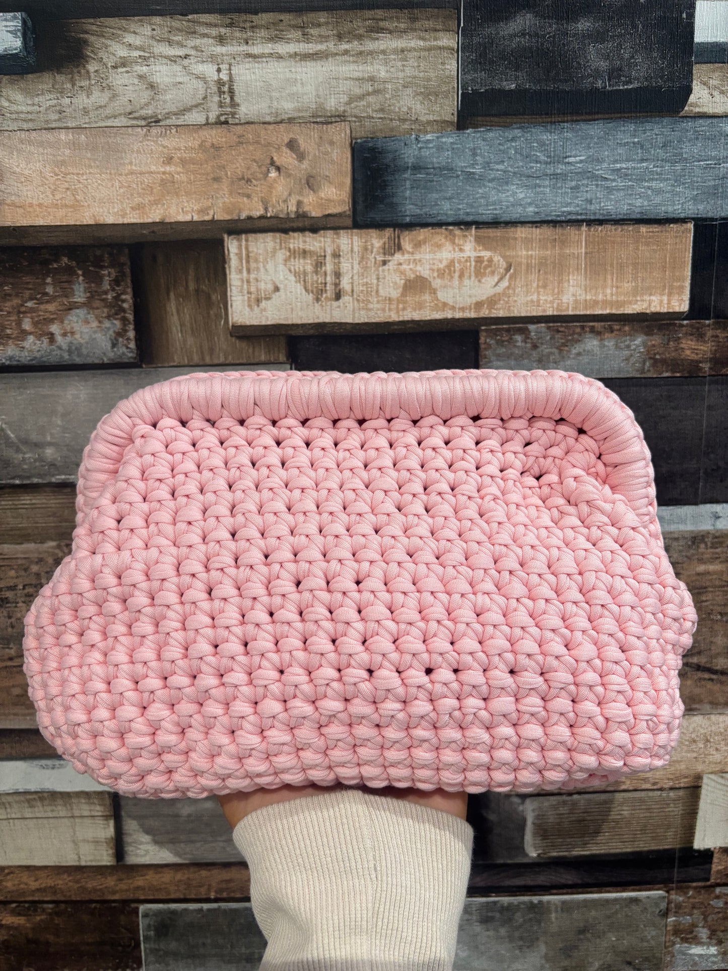 Woven Clutch Bag