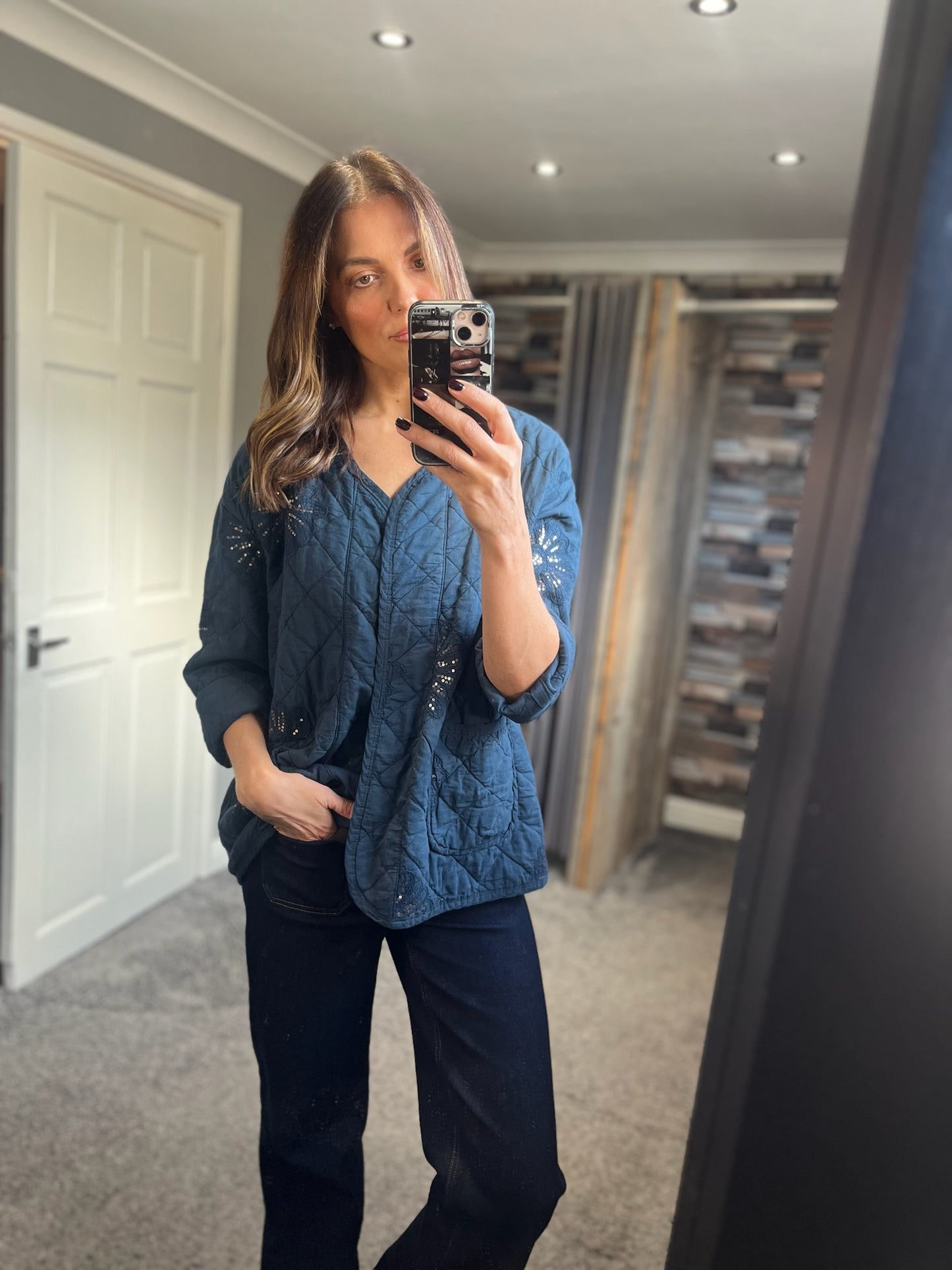 Embellished Padded Jacket