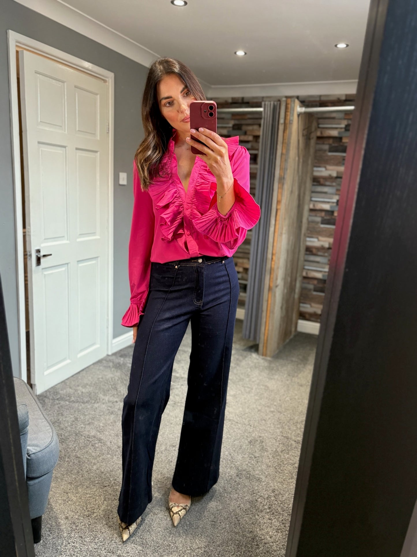 Lisa Shirt - Hot Pink