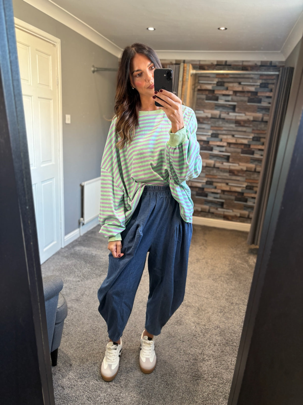 Stripe Slub Sweater