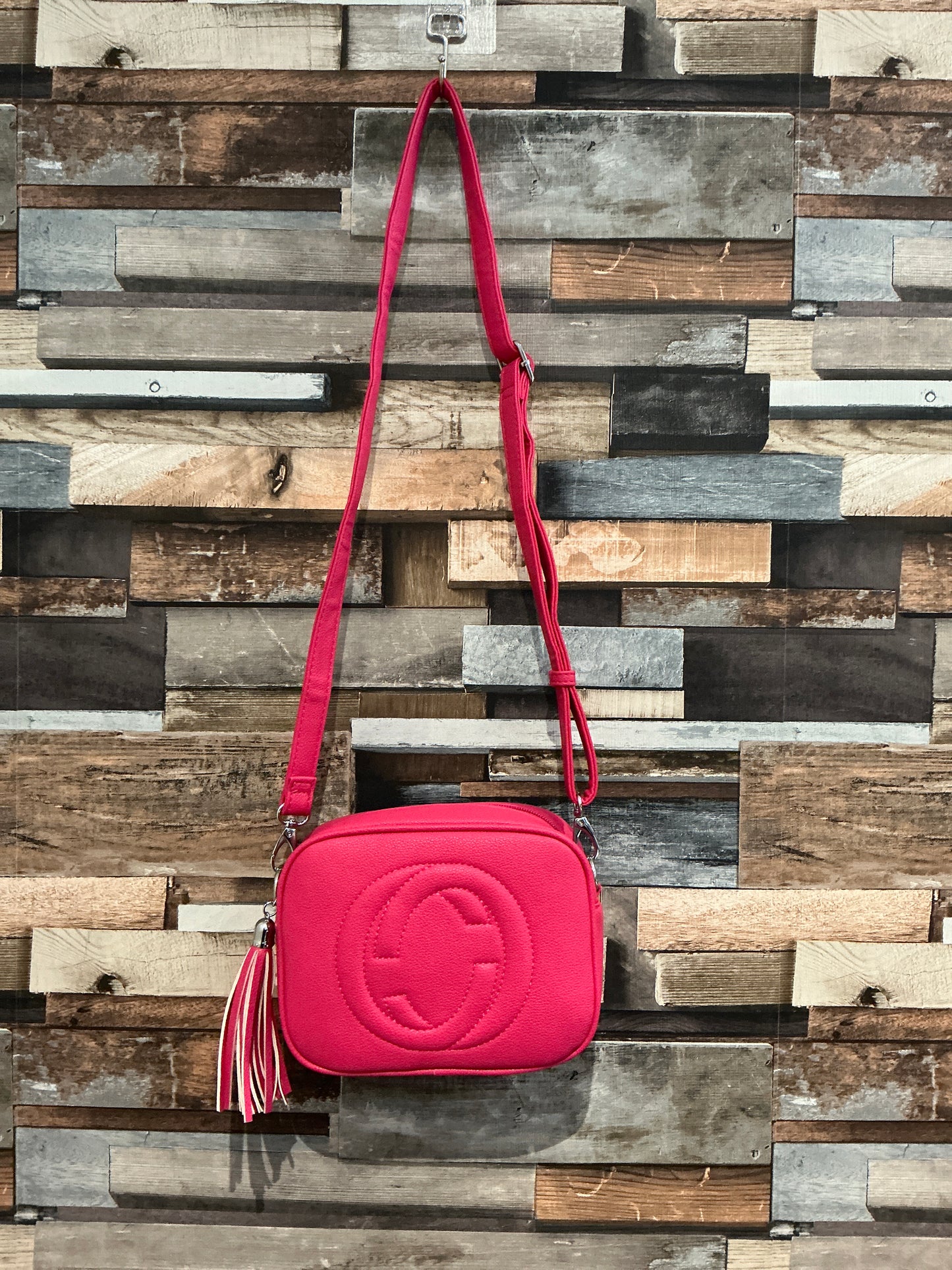 Designer inspired Tassel Crossbody Bag