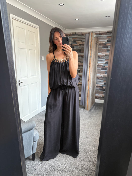 Puffball Wide Leg Coord