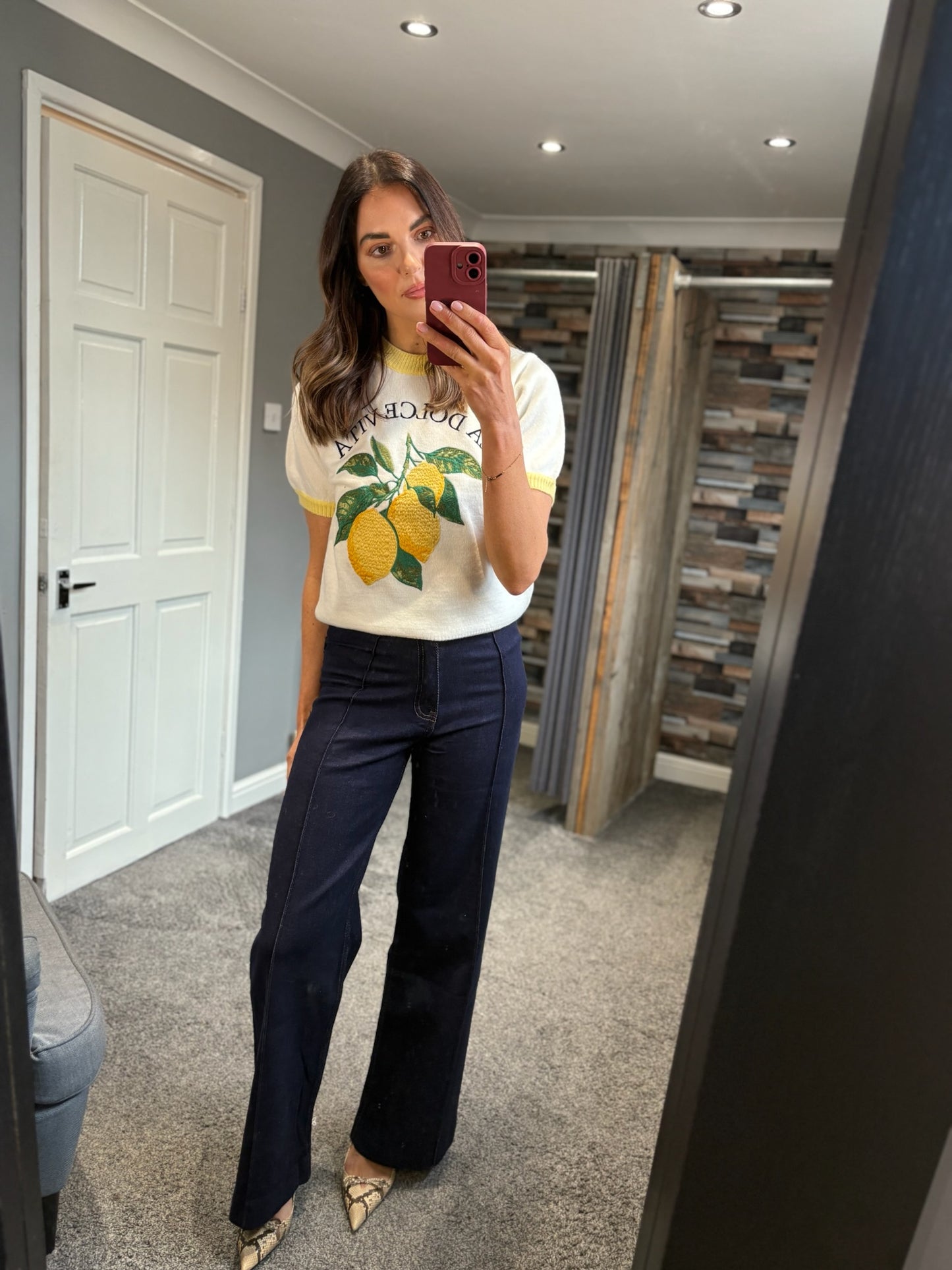 La Dolce Vita Short Sleeve Jumper