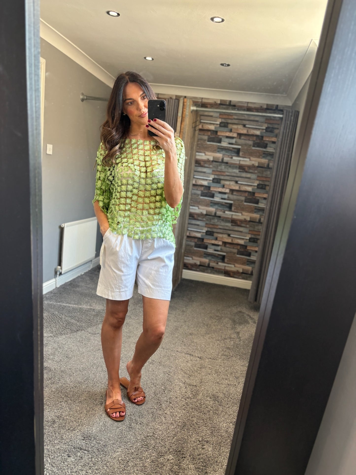 Daisy Appliqué Top