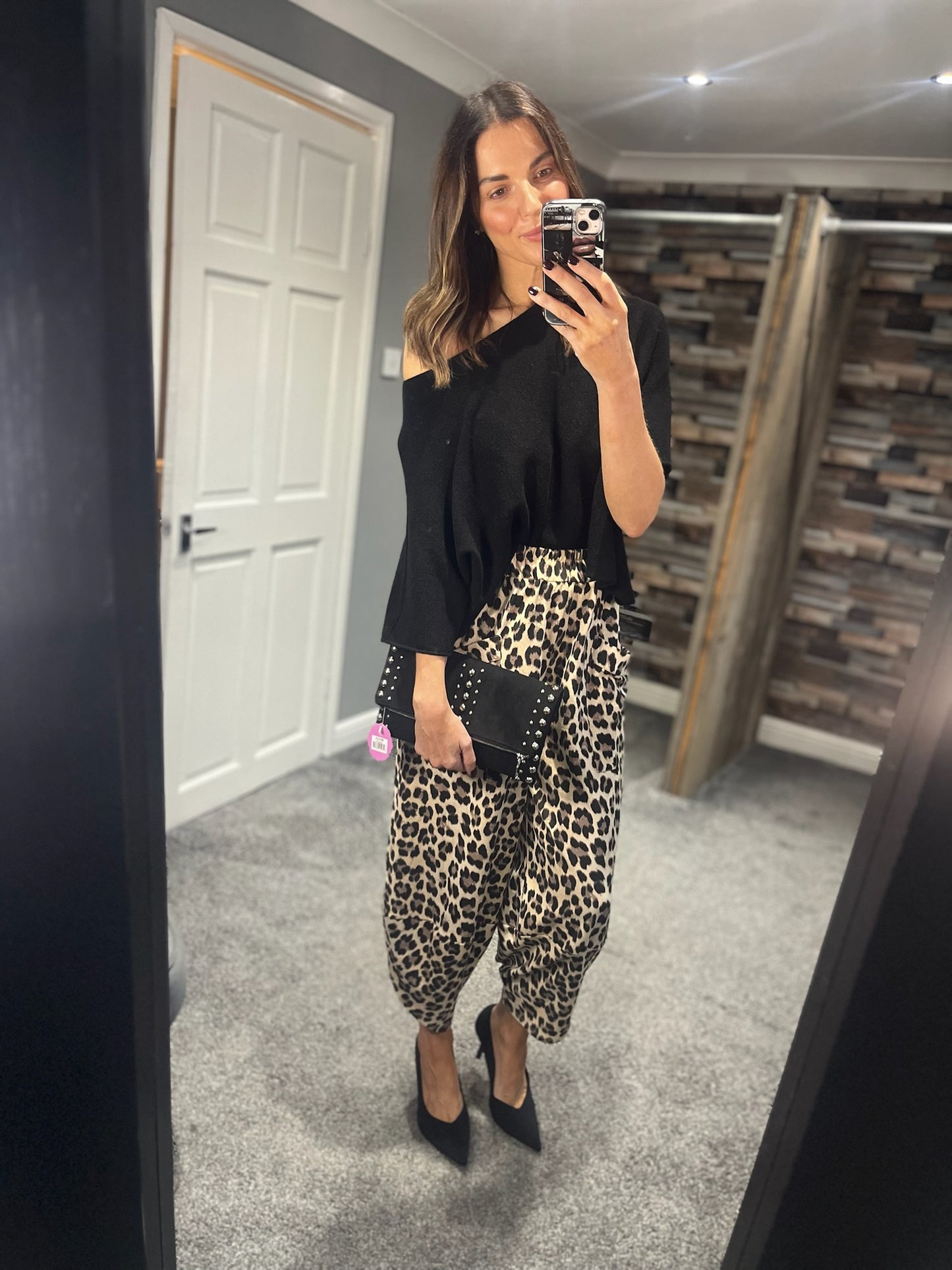 Leopard Cocoon Joggers