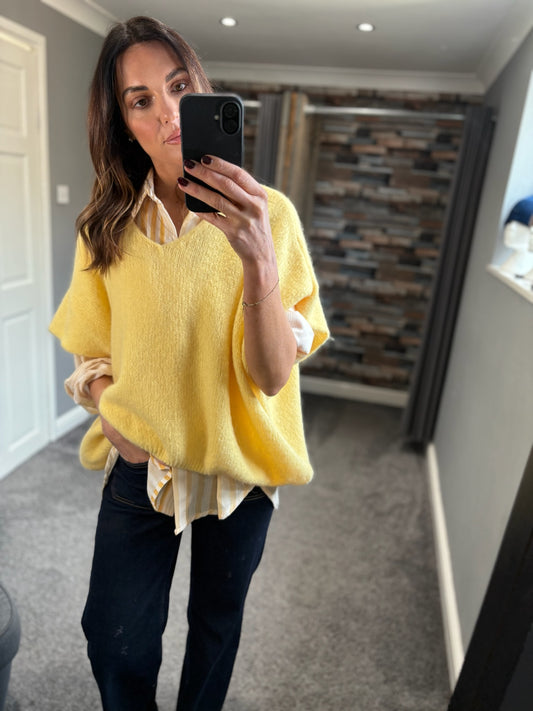 Slouchy Drape Jumper