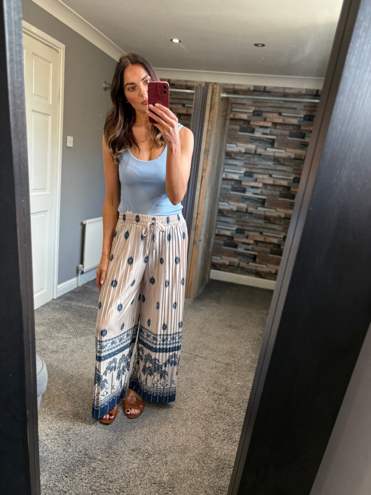 Wide Leg Trousers - Boho