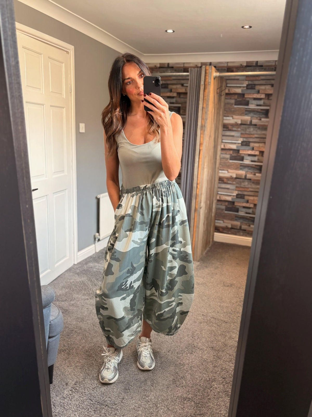 Camo Barrel Joggers