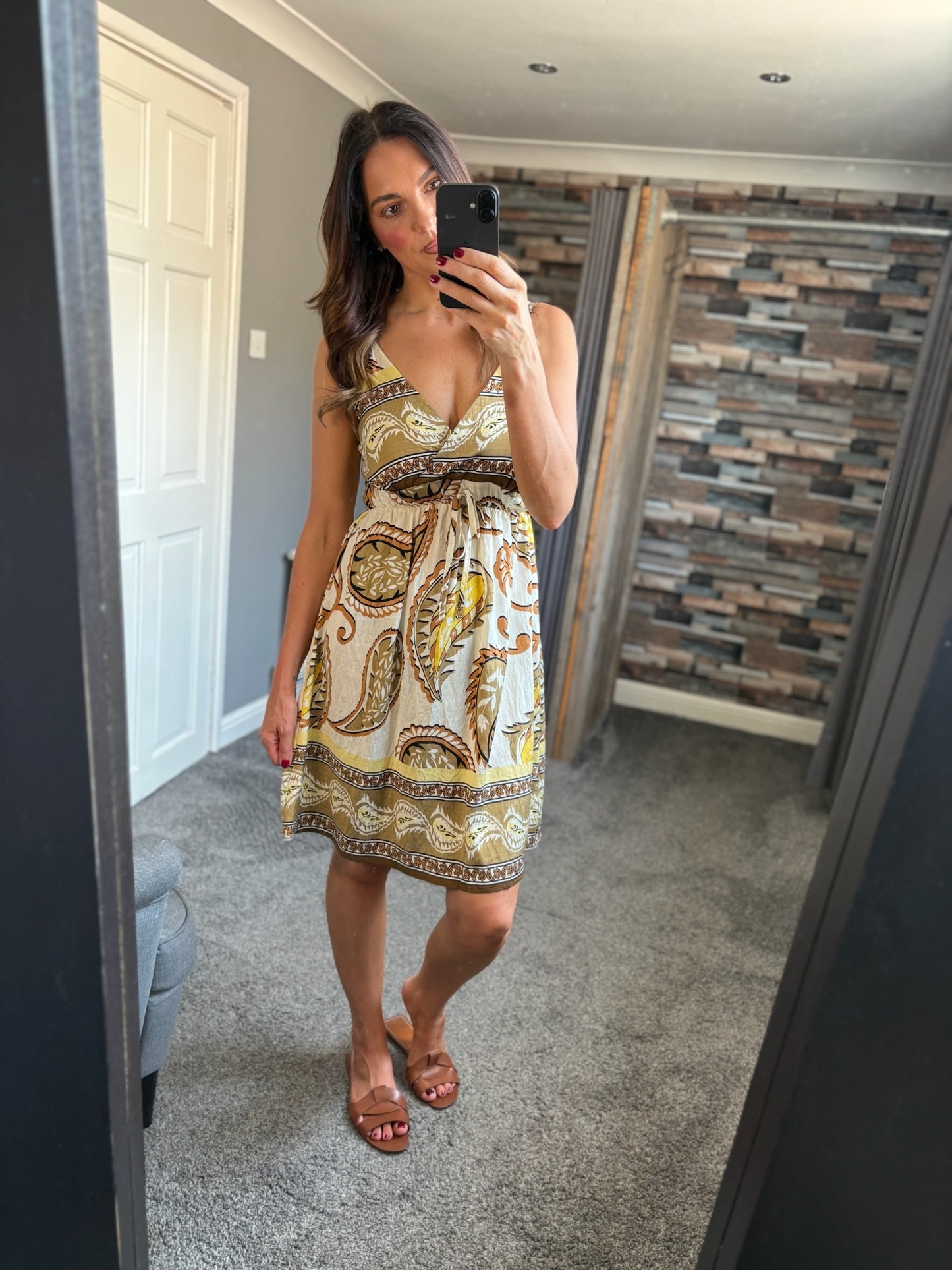 Strappy Mini Dress