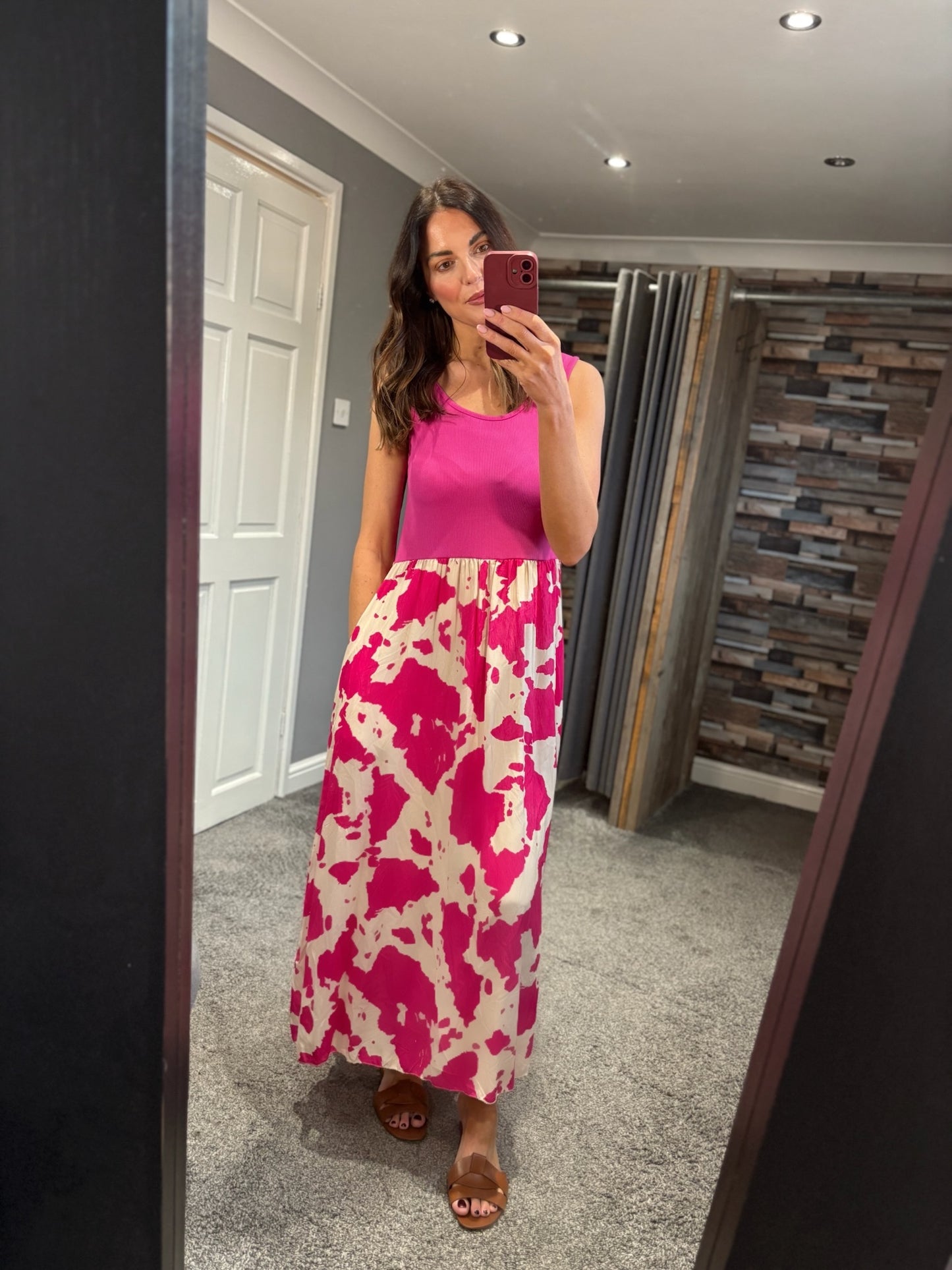 Leopard Brights Sundress