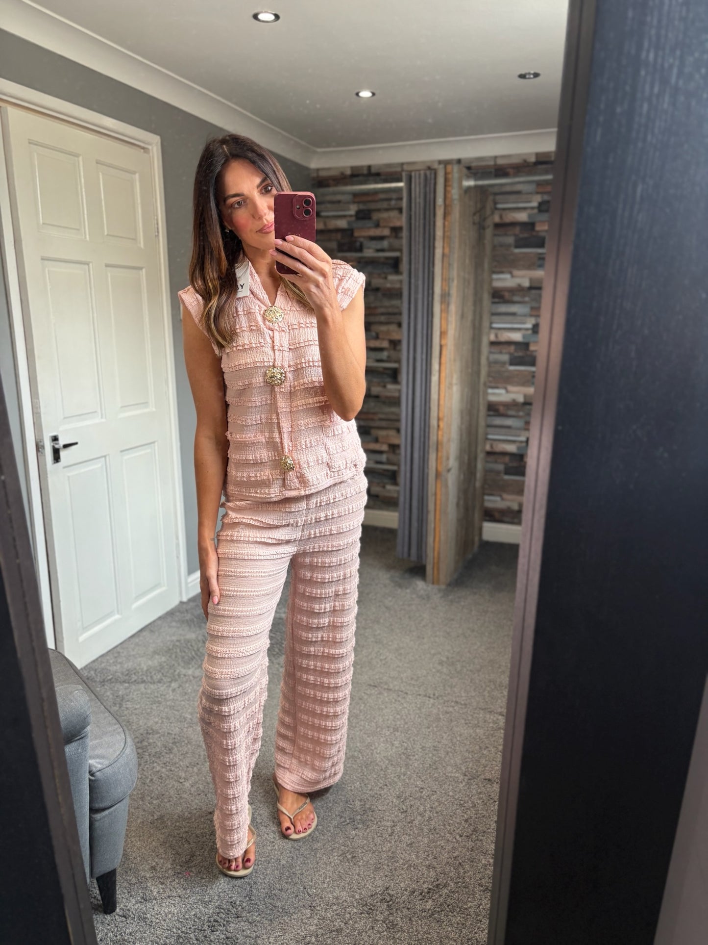 Frill Button Coord
