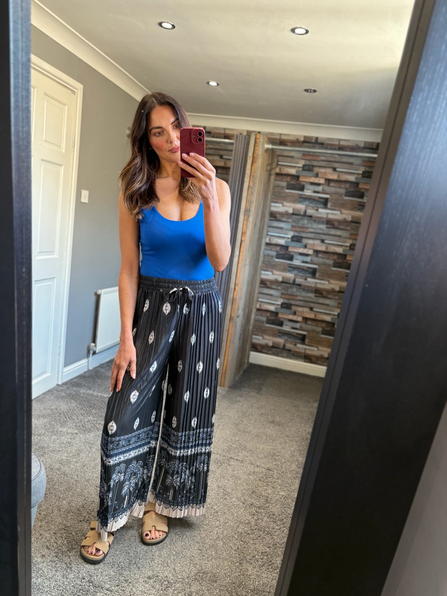 Wide Leg Trousers - Boho