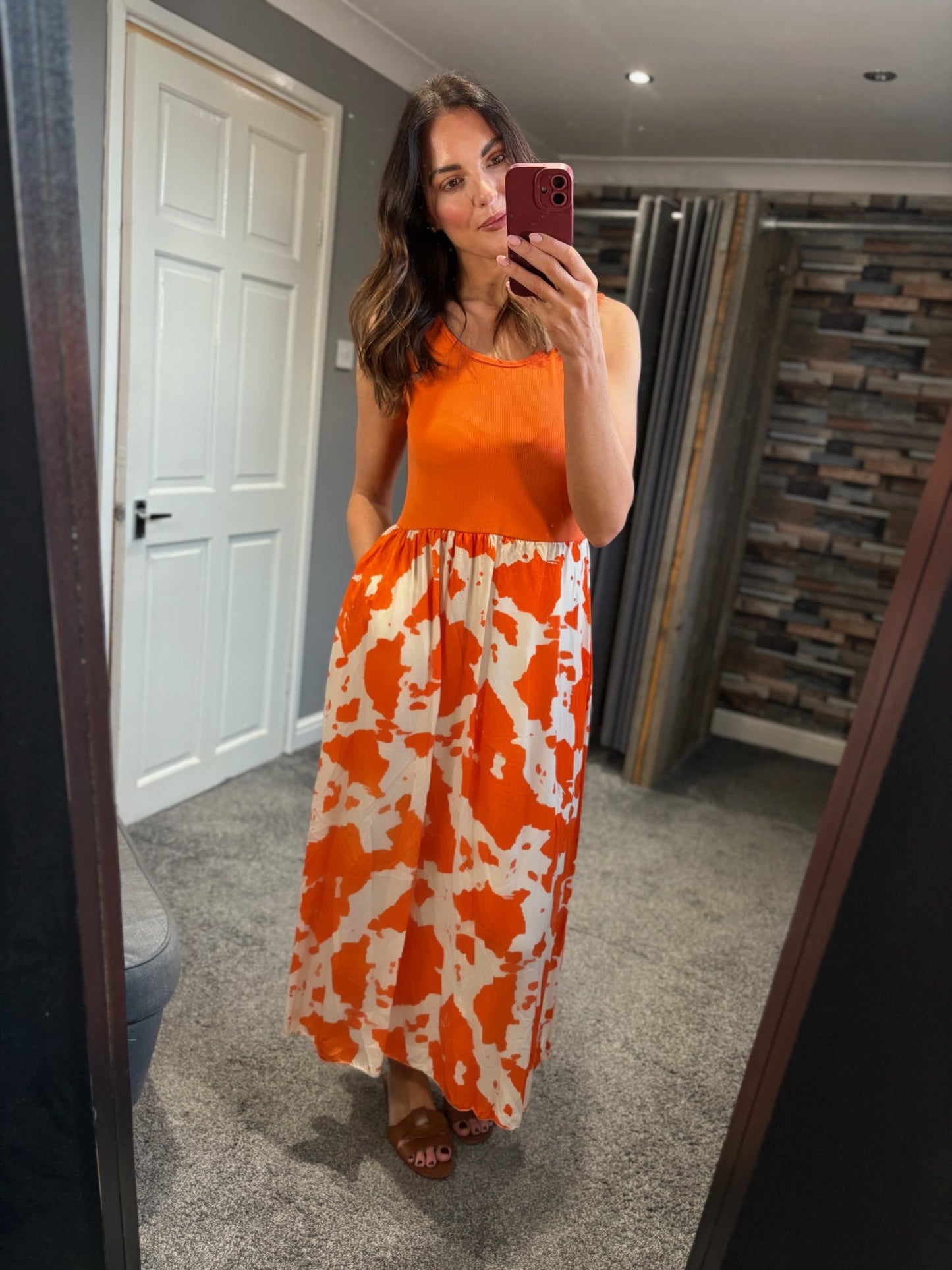 Leopard Brights Sundress