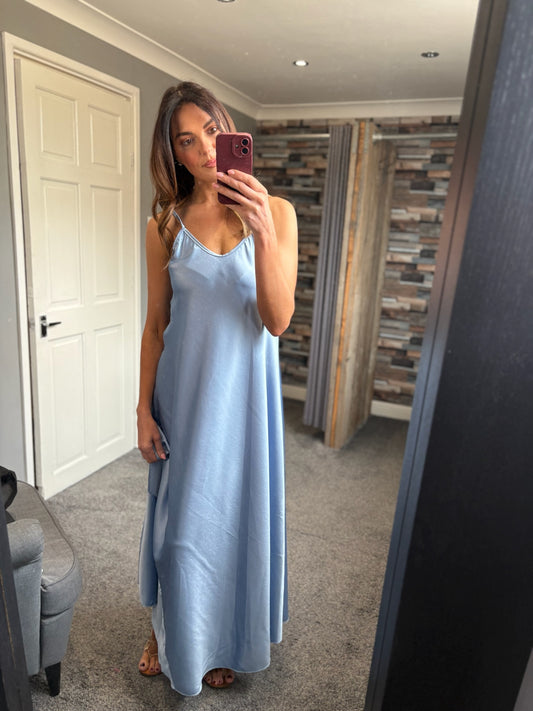 Satin Slip Dress