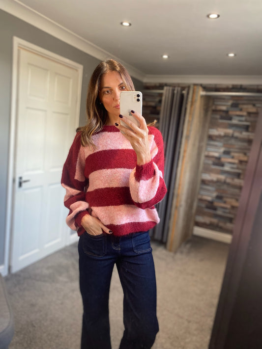 Stripe Knit Jumper