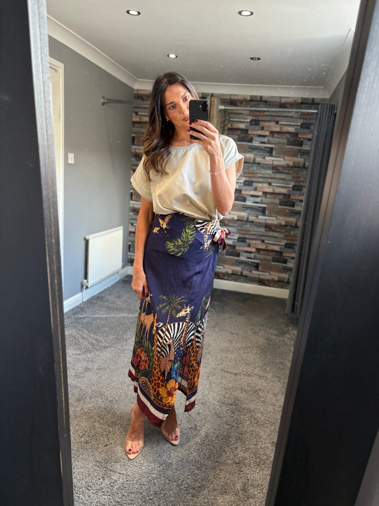 Jungle Wrap Skirt