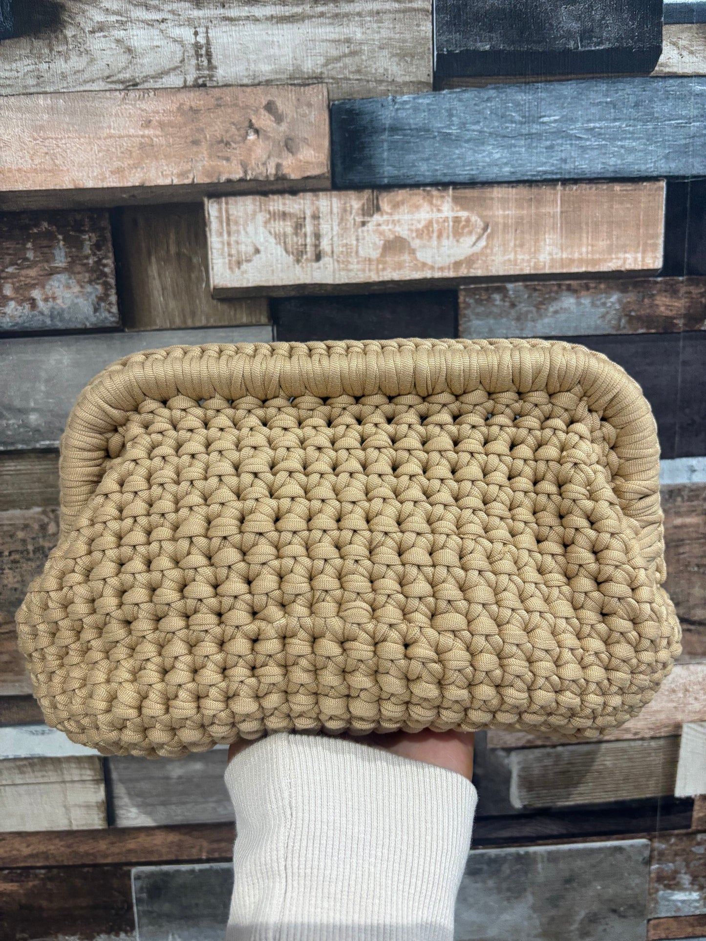 Woven Clutch Bag