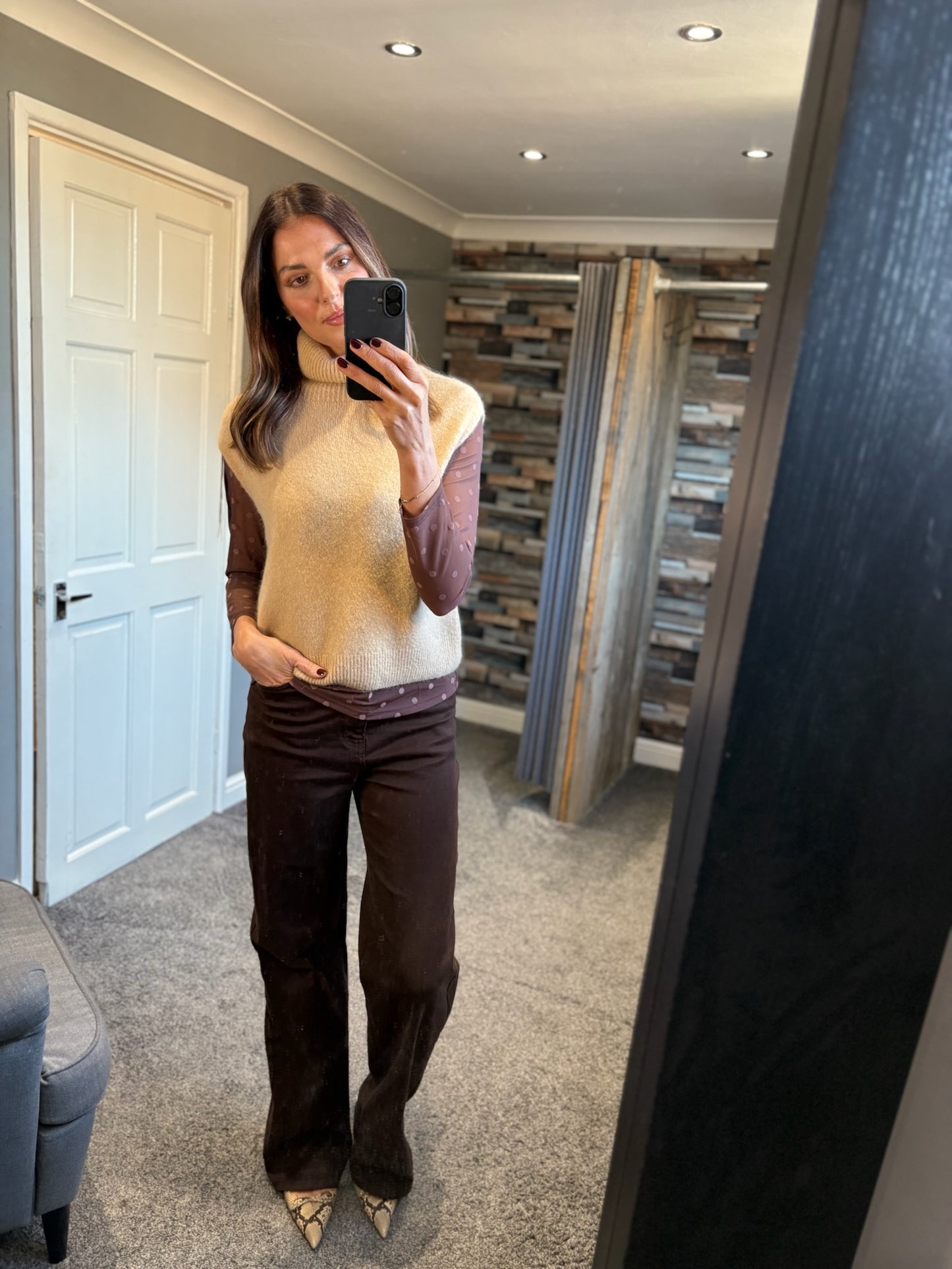 Alpaca Roll Neck Layering Jumper